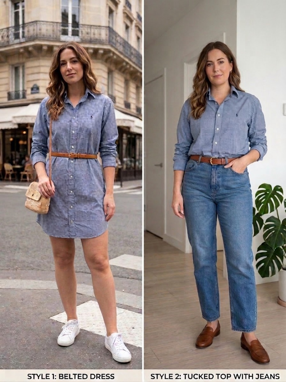 Ralph Lauren Blue Button Down Shirt